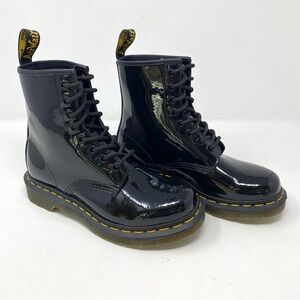 Dr. Martens 1460 Women’s Patent Leather Lace-Up Boots